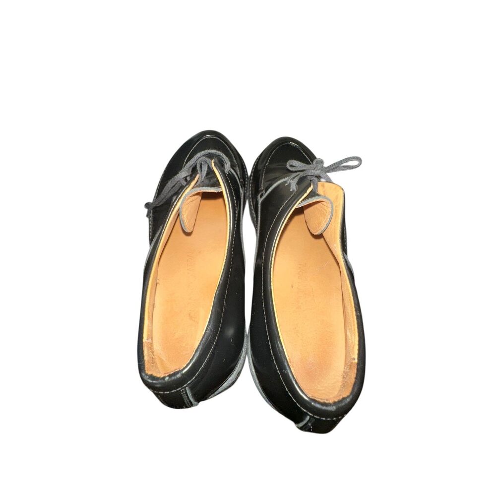 Armando Cabral Black Leather Dress Derby Oxfords Lace Up Sz 42 US 9 Mens Luxury - Picture 6 of 8